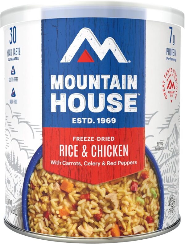 Mountain House Rice & Chicken | Freeze Dried Survival & Emer...