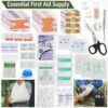 Survival First Aid Kit, Molle Medical Pouch 282PCS Outdoor E...