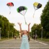 nutty toys Parachute Toys for Kids - Tangle Free Outdoor Fly...