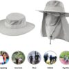 Fishing Hat,Sun Cap with UPF 50+ Sun Protection and Neck Fla...