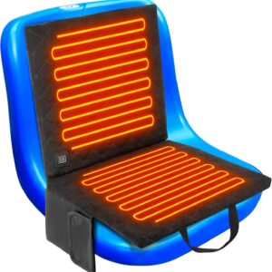 Heated Seat Cushion, 13IN Portable Heated Stadium Seat【No Po...