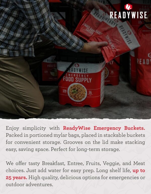 ReadyWise Emergency Food Supply, Freeze-Dried Survival-Food ...