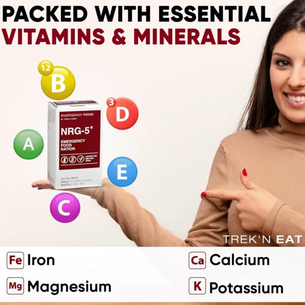 Katadyn NRG-5 Emergency Food Ration, tan