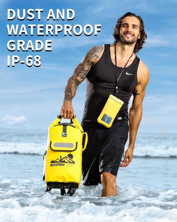 IDRYBAG Dry Bag Backpack 20L/30L/40L, Waterproof Floating Dr...