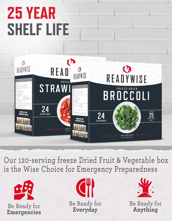 ReadyWise Emergency Food Supply, Freeze-Dried Survival-Food ...