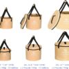 Premium Collapsible Bucket by Freegrace - Compact Portable F...
