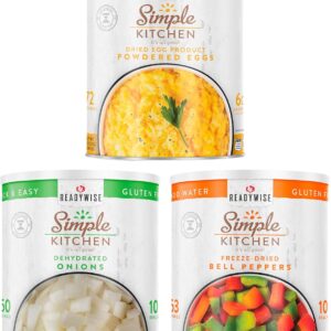 ReadyWise Simple Kitchen Omelet Mix - Powdered Eggs (72 Serv...