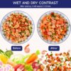 Dehydrated Freeze-Dried Seafood & Vegetable Mix - 100% Natur...