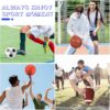 Lenwen 4 Pcs Sports Balls Set, Include Official Size Basketb...