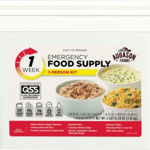 Augason Farms 1-Week 1-Person Emergency Food Supply Kit 6 lb...