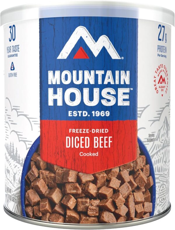 Mountain House Diced Beef | Freeze Dried Survival & Emergenc...