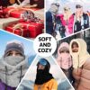 Balaclava Winter Ski Mask for Men Women, Fleece Face Mask Wo...