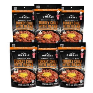 OMEALS Turkey Chili w/Beans Good to Go Meals - Self Heating ...