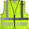 Conspiracy Tee Security Safety Vest with Reflective Design B...