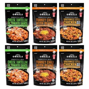 OMEALS Backpacking Meals | 6 Good to Go Meals for Hiking | S...