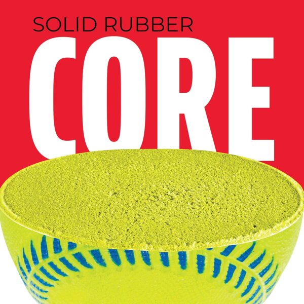 Franklin Sports - Pro Brite - Neon Rubber Teeball - MLB - Yo...