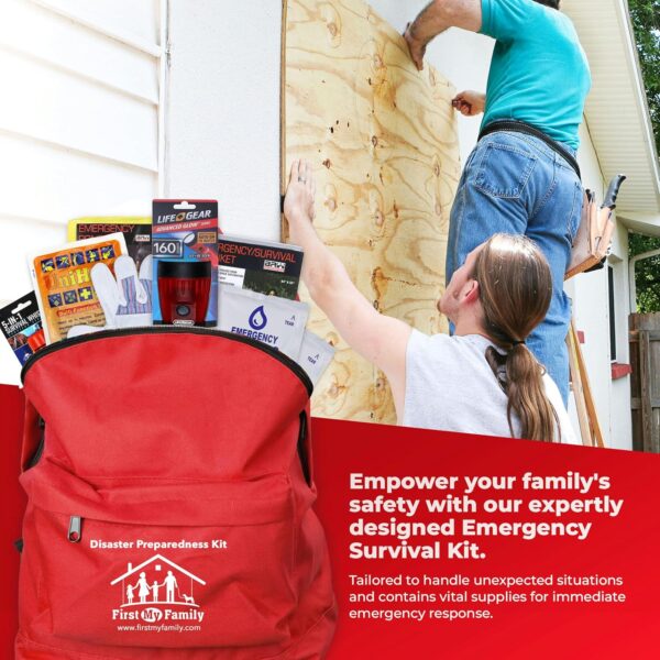 First My Family All-in-One Premium 1-Person Emergency Surviv...