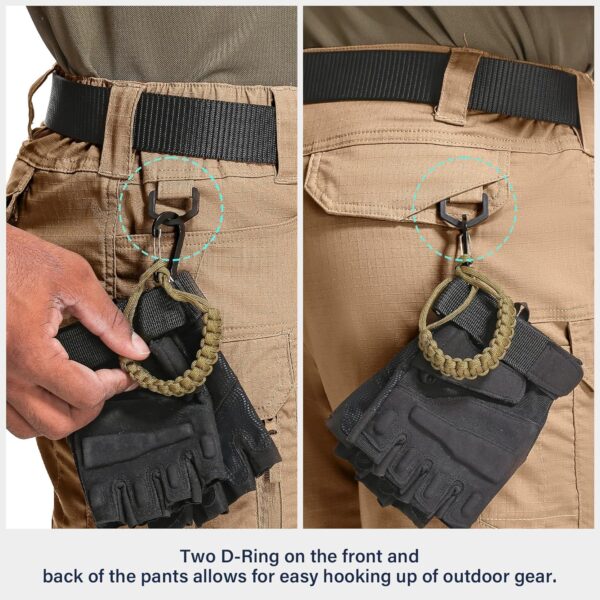 Men's Hiking Cargo Tactical Shorts with Multi Pockets Stretc...