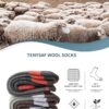 Wool Hiking Socks for Men - Women Lightweight Crew Merino Wo...
