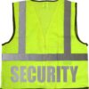 Conspiracy Tee Security Safety Vest with Reflective Design B...