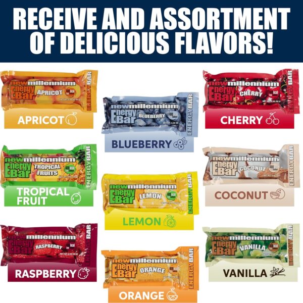 SOS Food Lab Emergency Food Bar (36 Energy Bars, 9 Assorted ...