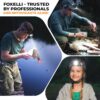 Foxelli Rechargeable LED Headlamp - Super Bright, Lightweigh...