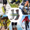 Wool Hiking Socks for Men - Women Lightweight Crew Merino Wo...