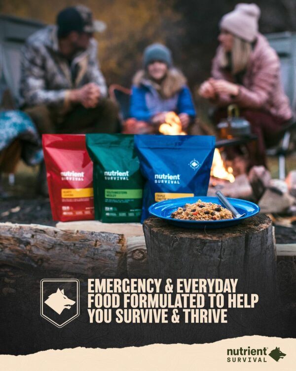 Nutrient Survival MRE Hearty Lasagna, Ready to Eat Meals (10...
