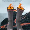 Wool Hiking Socks for Men - Women Lightweight Crew Merino Wo...