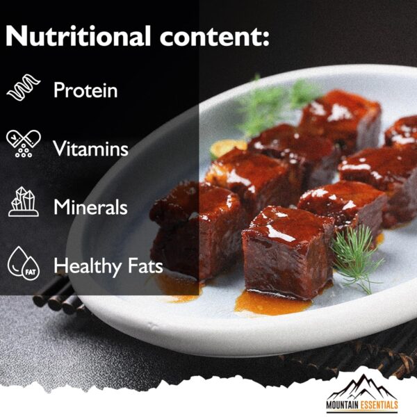 Mountain Essentials Freeze Dried Fully Cooked Beef Dices | 2...