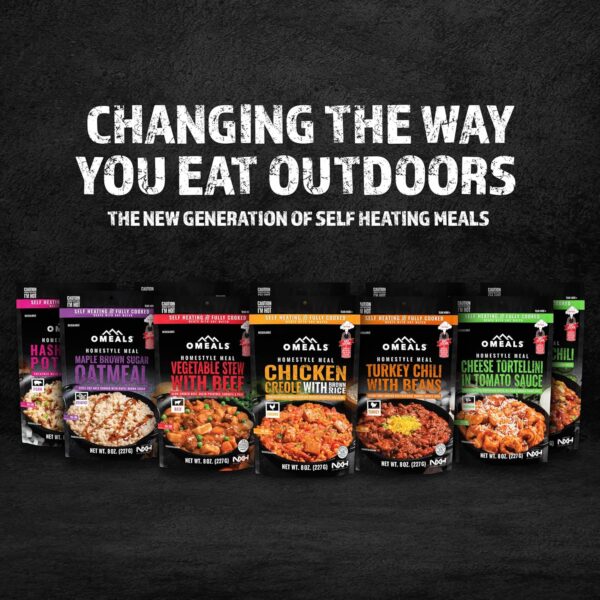 OMEALS Backpacking Meals | 6 Good to Go Meals for Hiking | S...