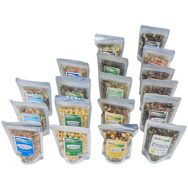 Harmony House Trail Ready Gourmet Soup and Chili Pack – 18 C...