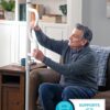 Stander Wonder Pole, Security-Pole and Curve Grab Bar, Tensi...