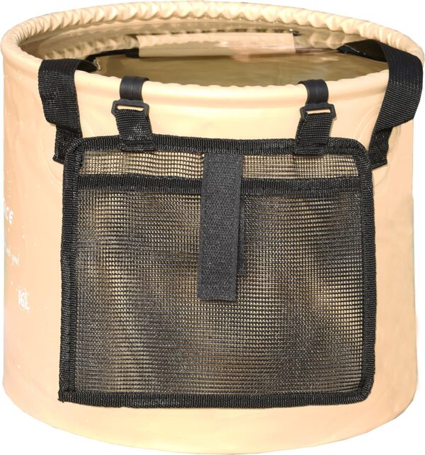 Premium Collapsible Bucket by Freegrace - Compact Portable F...