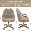 Chromcraft Douglas Set of 4 Casual Dining Chairs Classic Swi...