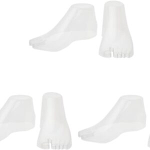 SUPERFINDINGS 3 Pairs Plastic Shoes Support Bracket 7x3 Shoe...