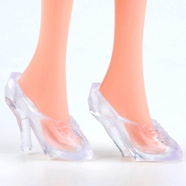 TOYANDONA 30 Pairs Doll Shoes, Fashion Doll High Heels Shoes...