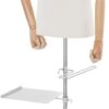 CNCEST Male Mannequin Torso Body,Men Maniquine Dress Form wi...