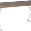 Tribesigns Farmhouse Dining Table for 6 People, 70.8-Inch Re...