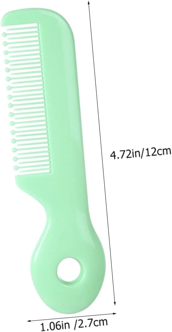 4Pcs Newborn Hair Comb Baby Comb Round Teeth Combs Wide Toot...