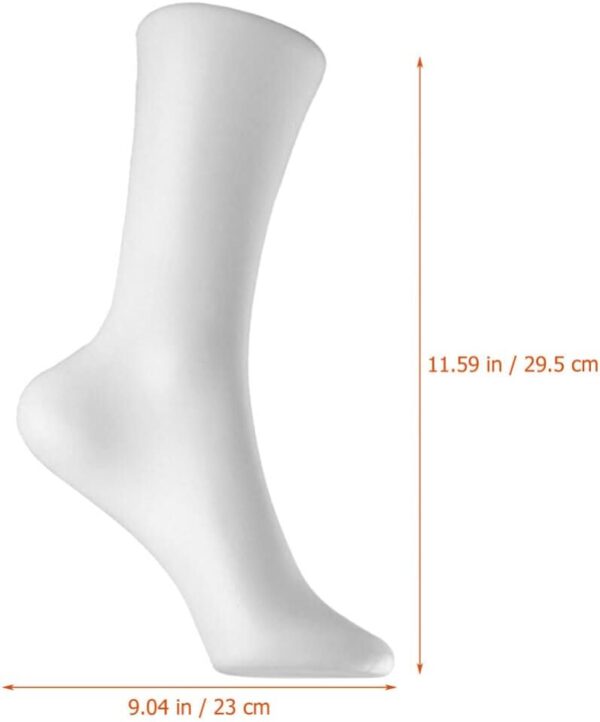 2pcs Women's Socks Leg Model Props Mannequin Leg for Woman J...