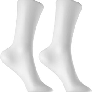 2pcs Women's Socks Leg Model Props Mannequin Leg for Woman J...
