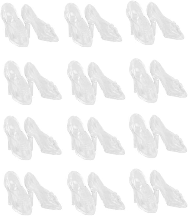 TOYANDONA 30 Pairs Doll Shoes, Fashion Doll High Heels Shoes...