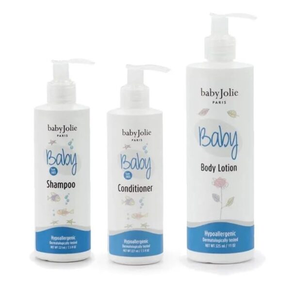 Baby Jolie - Baby Bath And Moisturize Set, 3Pk (Shampoo, Con...
