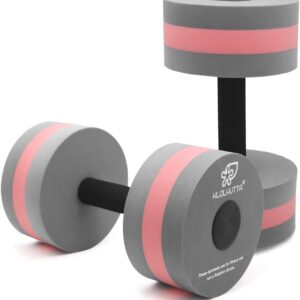Aquatic Dumbells, 2PCS Water Aerobic Exercise Foam Dumbbell ...