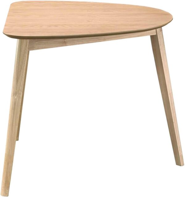 Acanva Modern Small Triangle Dining Room Table for Kitchen C...