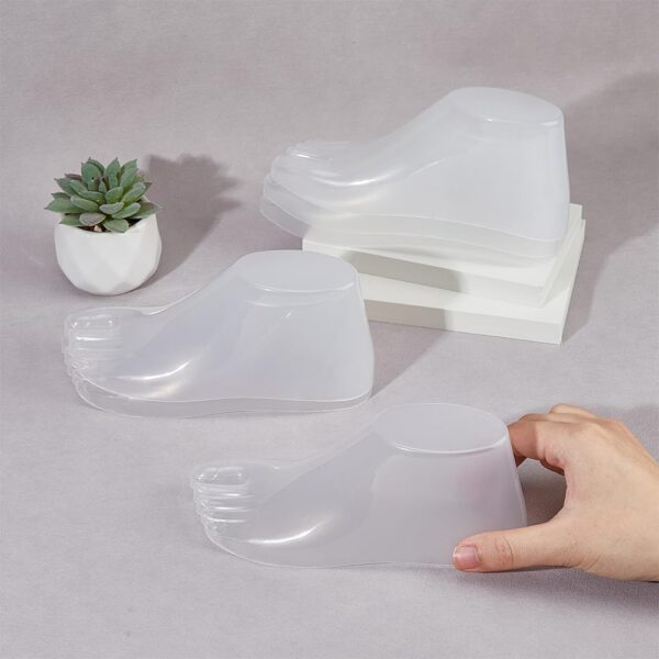 SUPERFINDINGS 3 Pairs Plastic Shoes Support Bracket 7x3 Shoe...