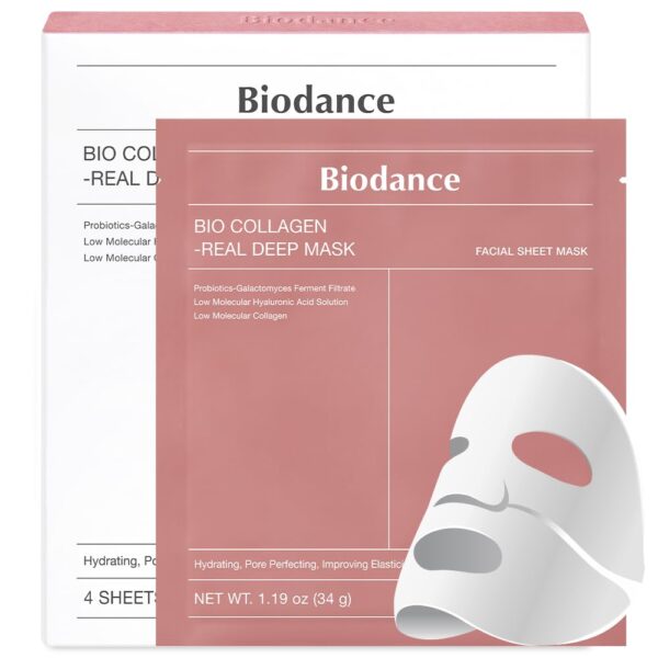 BIODANCE Bio-Collagen Real Deep Mask, Hydrating Overnight Hy...