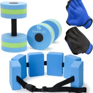 Water Dumbbells Set, Water Aerobics Exercise Foam Dumbbells ...