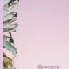 Grocery List: Food Shopping List ~ Groceries Note Pad ~ Line...